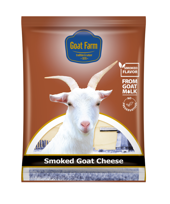 Goat Smoked Cheese Slices