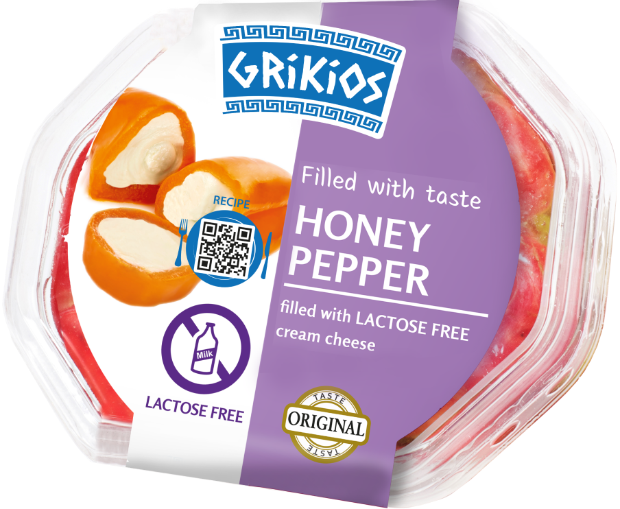 Grikios Honey Pepper Filled with No-lactose Cheese
